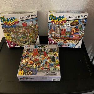 Lot of 3 new puzzles